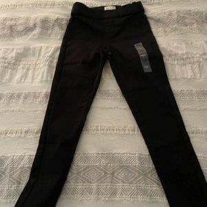 7/8 Year Old Girl - Set of 2 Jeggings - One Black - One Denim